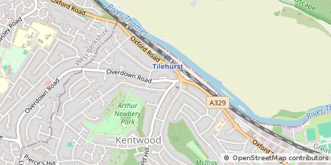 Map of Reading