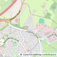 Map of Cardiff