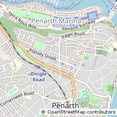 Map of Penarth