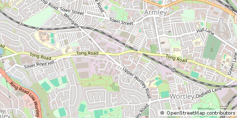Map of Leeds