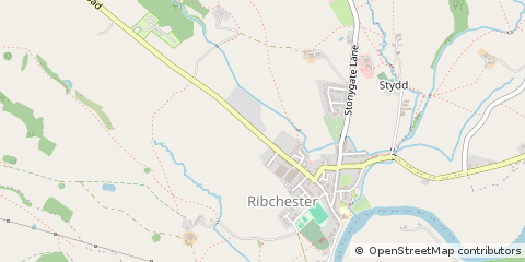Map of Preston, Lancashire