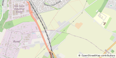 Map of Kidderminster