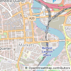 Map of Belfast