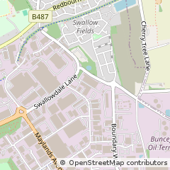 Map of Hemel Hempstead, Hertfordshire
