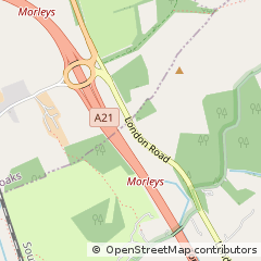 Map of Sevenoaks