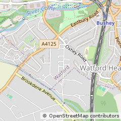 Map of Watford