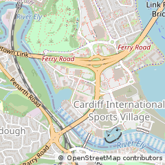 Map of Cardiff