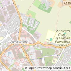 Map of Broadstairs, Kent