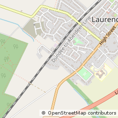 Map of Laurencekirk
