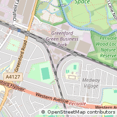 Map of Greenford