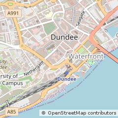 Map of Dundee