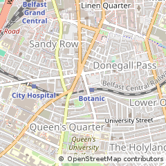 Map of Belfast