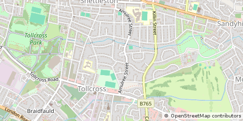 Map of Glasgow