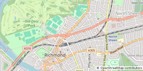 Map of Richmond