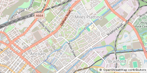 Map of Manchester