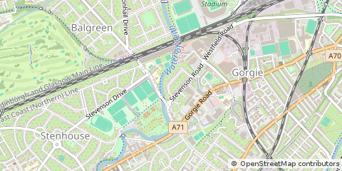 Map of Edinburgh
