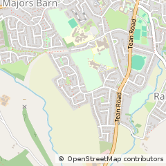 Map of Stoke-on-Trent, Staffs