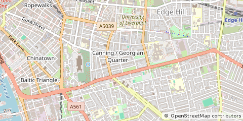 Map of Liverpool