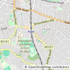 Map of Altrincham