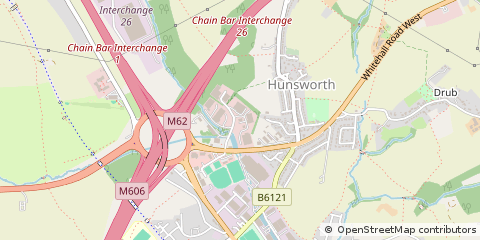 Map of Cleckheaton