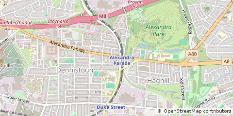 Map of Glasgow