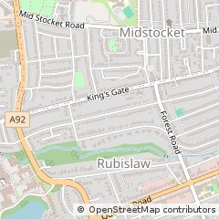 Map of Aberdeen