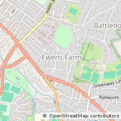 Map of Cheltenham