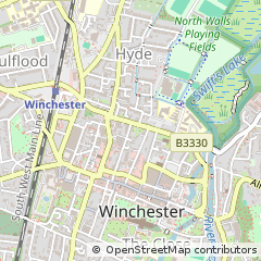 Map of Winchester