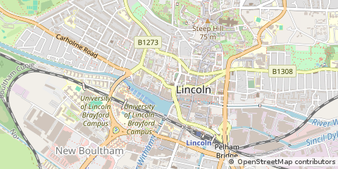 Map of Lincolnshire