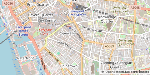 Map of Liverpool