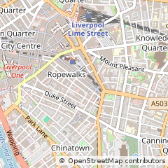 Map of Liverpool