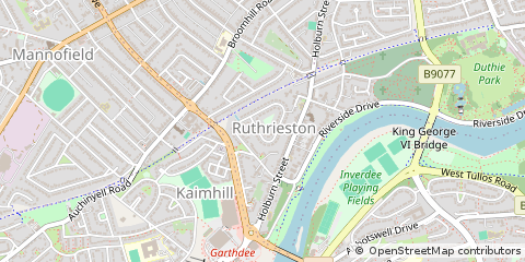 Map of Aberdeen