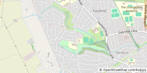 Map of Stockton-on-Tees