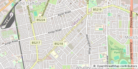 Map of Manchester