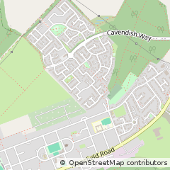 Map of Mansfield, Leicestershire