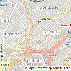 Map of Bristol