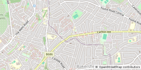 Map of Nottingham