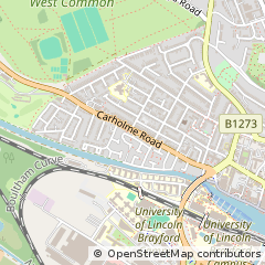 Map of Lincoln