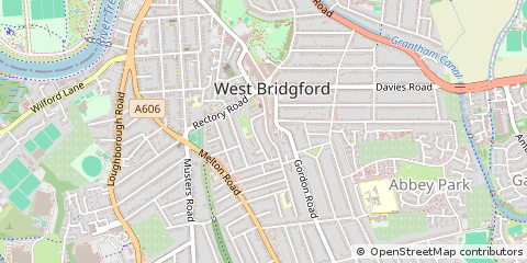 Map of Nottingham