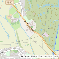 Map of Chester, Cheshire