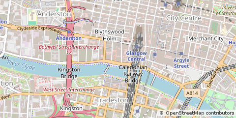 Map of Glasgow