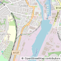 Map of Ipswich, Suffolk
