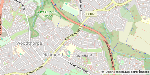 Map of Sheffield