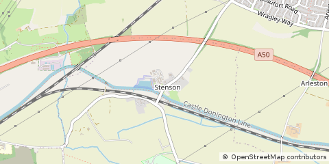 Map of Derby, Derbyshire