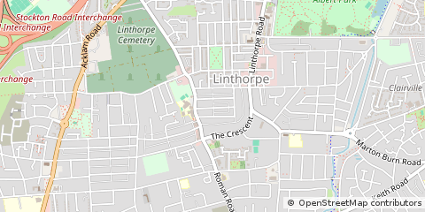 Map of Middlesbrough
