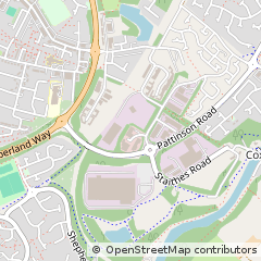 Map of Washington, Tyne & Wear