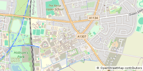 Map of Cambridge