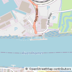 Map of Tilbury, Essex