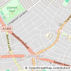 Map of Ilford