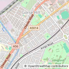 Map of Manchester
